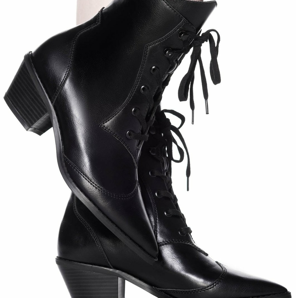 Killstar Raven Pointed Witchy Boots